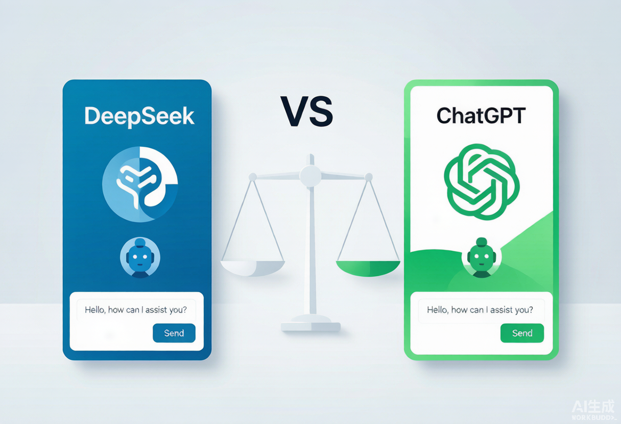 DeepSeek vs ChatGPT 免费版：免费真的能打过付费吗？2026实测对比